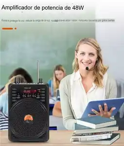 Falabella Amplificador Portátil 48W para Docentes Clases y Conferencias oferta