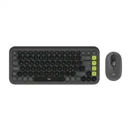 Falabella COMBO TECLADO MOUSE POP ICON COMBO-GRAPHITE oferta