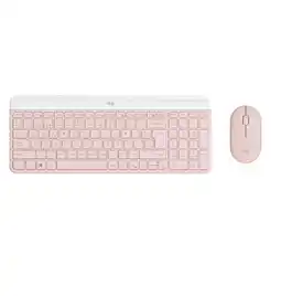 Falabella Combo Inalámbrico Mk470 Slim Rosado oferta