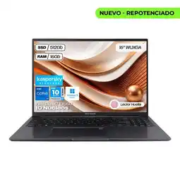 Falabella Portátil Vivobook 16 Core I7-1355u Ram 16gb Ssd 512gb Fhd Win 11 + Kaspersky oferta