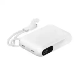 Falabella Batería Externa 10K con 2 USB-C - Blanca oferta
