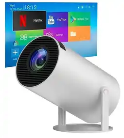 Falabella Proyector HY300 Smart WiFi Bluetooth HD Android TV Portátil oferta