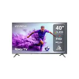 Falabella Televisor Smart Tv 40 pulgadas QLED Con Roku Integrado HYLED4028QR oferta