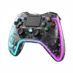 Falabella Control Gamer Para Ps4 Y Pc Luz Rgb Panel Touch Con Jack 3.5 oferta