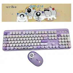 Falabella Como Teclado Weibo Animado Mecanico Tecla Cambiable Wb216 oferta