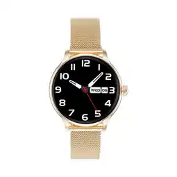 Falabella Smartwatch KM105 Mujer 2026 Elegante Llamadas, Salud, Deportivo, Resistente al Agua oferta