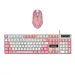 Falabella Combo Teclado Y Mouse Retroiluminado M450 Rgb Full Color oferta