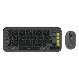 Falabella Combo Teclado Y Mouse Bluetooth Pop Icon Grafito oferta