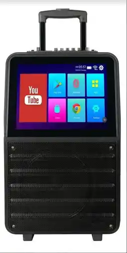 Falabella Parlante Karaoke Portátil con Pantalla Táctil y Conectividad Bluetooth oferta
