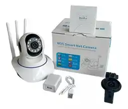 Falabella Camara de seguridad 3 antenas wifi aplicacion oferta