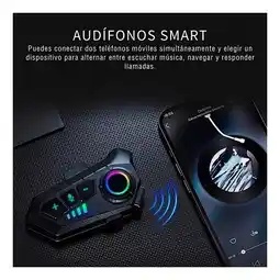 Falabella Audífonos Intercomunicador Bluetooth Para Moto oferta