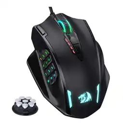 Falabella Mouse Raton Mmo 18 Botones 12400dpi Rgb Impact M908 oferta