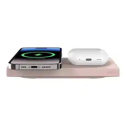 Falabella Base de Carga MagSafe 2 en 1 para iPhone y AirPods – Rosado oferta