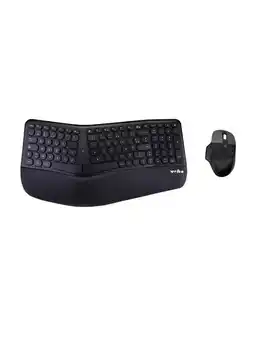 Falabella Combo Teclado Y Mouse Ergonomicos Inalambrico Weibo Wb-218 Mouse oferta