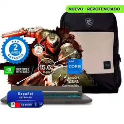 Falabella Portátil Gamer THIN Intel Core i7 12420H RAM 40GB SSD 1 TB RTX 3050 Español oferta