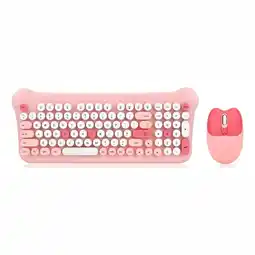 Falabella Teclado y Mouse Inalámbrico ROSA Aoas AS-212 Sensor Óptico 3200 dpi oferta