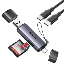 Falabella Kit Lector de Tarjetas Micro SD, 2 Puertos USB-A/C + Cable de Carga y Datos 60W oferta