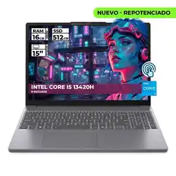 Falabella PORTATIL INTEL CORE I5-13420H 16GB RAM 512GB SSD PANTALLA 15.3 WUXGA TACTIL oferta