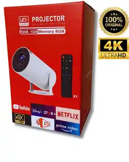 Falabella Proyector Hy300 Pro Smart 4K XUPER WIFI Full HD 2026 oferta