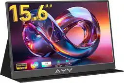 Falabella Monitor Portátil AYY 15.6 Fhd Ips Usb-c Hdmi Compatible Con Mac Ps5 Switch Xbox Y Pc oferta