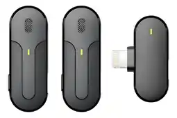 Falabella Micrófono Solapero Inalámbrico Doble para iPhone Lightning oferta