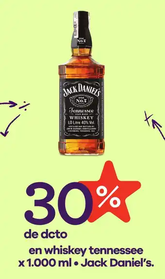 Jack daniel's en whiskey tennessee