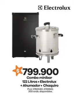 Éxito Electrolux combo minibar oferta