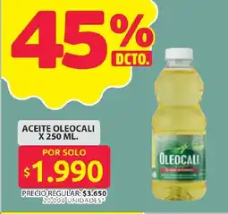 Ara Oleocali aceite oferta
