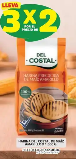 Ara Del costal harina de maíz amarillo oferta