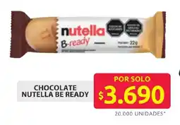 Ara Nutella be ready chocolate oferta