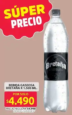 Ara Bretaña bebida gaseosa oferta