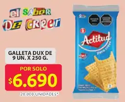 Ara Actitud galleta dux oferta