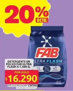 Ara Fab ultra flash polvo oferta