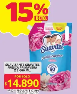 Ara Suavitel suavizante fresca primavera oferta