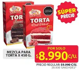 Ara Torta mezcla oferta