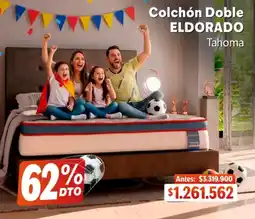 Alkosto Eldorado colchón doble tahoma oferta