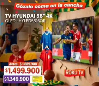 Hyundai tv 58"