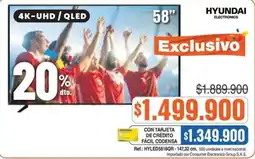 Alkosto Hyundai tv 58" oferta