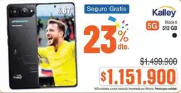 Alkosto Kalley black 6 oferta