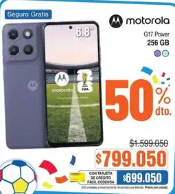 Alkosto Motorola G17 power oferta