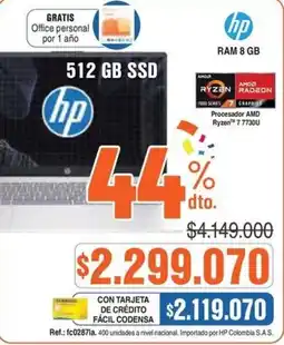 Alkosto Hp laptop oferta