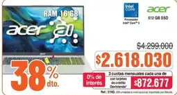 Alkosto Acer laptop oferta