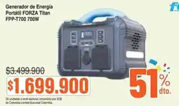 Alkosto Forza generador de energía portátil titan oferta