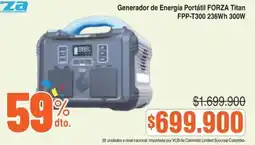 Alkosto Forza generador de energía portátil titan oferta