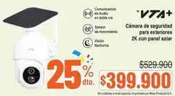 Alkosto VTA+ cámara de seguridad para exteriores oferta