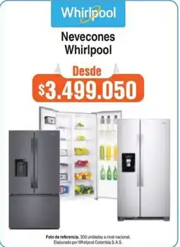 Alkosto Whirlpool nevecones oferta