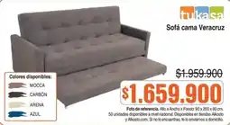 Alkosto Tulkasa sofá cama veracruz oferta
