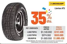 Alkosto Dunlop llantas AT5 oferta