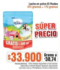Alkosto El rodeo leche en polvo oferta