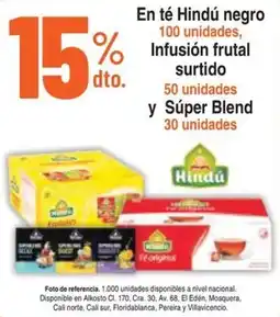 Alkosto En té hindú negro oferta